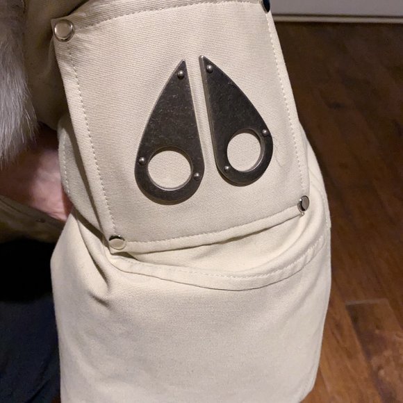 Authentic Moose Knuckles Debbie Bomber Jacket with Big Fox Fur, New w/ Tag! - Picture 5 of 13